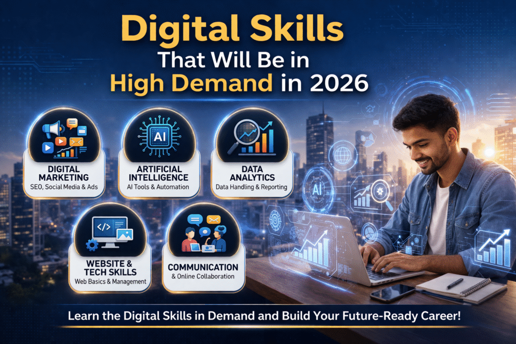 Digital Skills That Will Be in High Demand in 2026